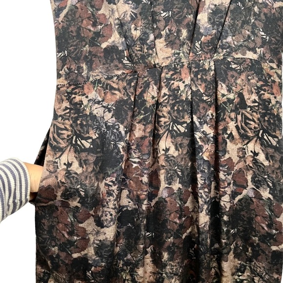 PERUVIAN CONNECTION Floral A-Line midi dress - Picture 4 of 12